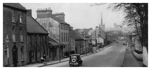The Bridge Street area of Newry was known as 'Docklands'