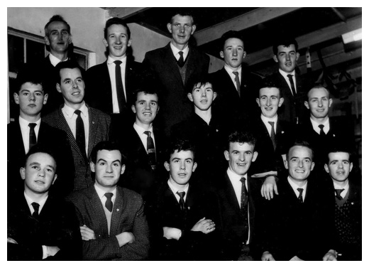 A Dromintee GFC squad in the 1960's.