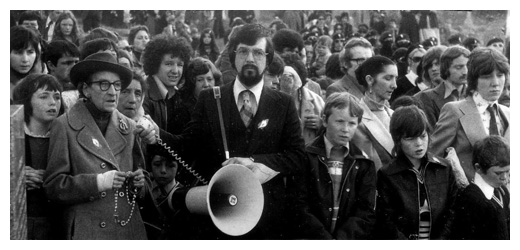 An Easter Commemoration in the 1970's.