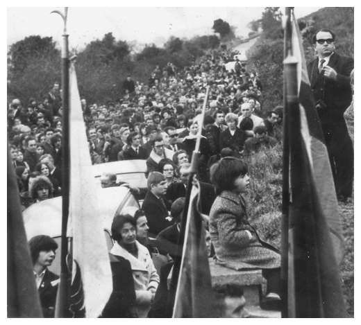 The Annual Edentubber commemoration in the 1970's.