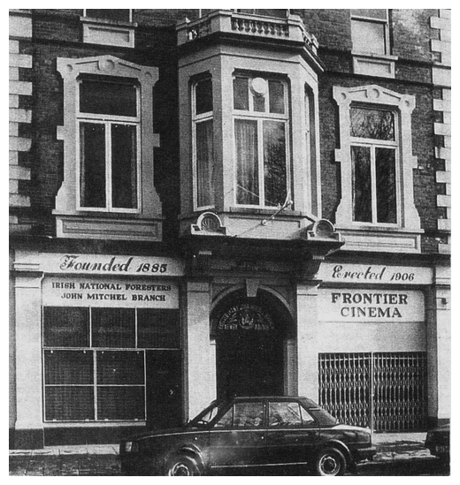 The Frontier cinema in Newry, now long closed