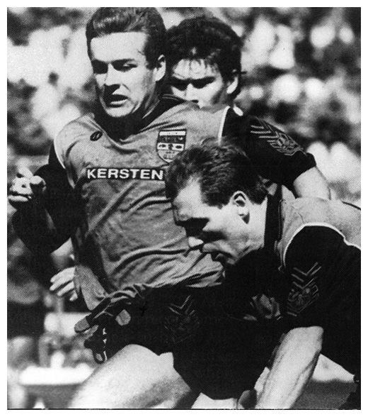 Mickey Linden and James McCartan (junior) - 'star quality.'