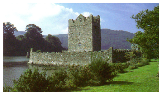 A view of Narrow Water caste.