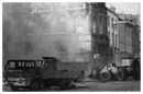 Newry town centre burns in the seventies.