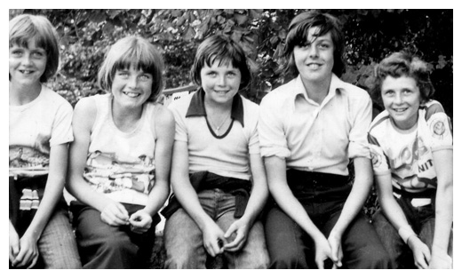 A group of Newry teenagers in the early 1970's.
