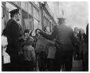 The old RUC confront Civil Rights marchers in Newry in the early 1970's.