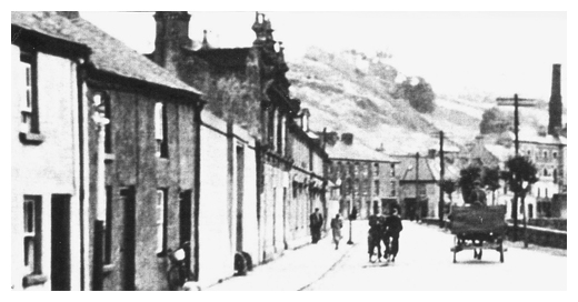 River Street many years ago, with the gasworks on the right.